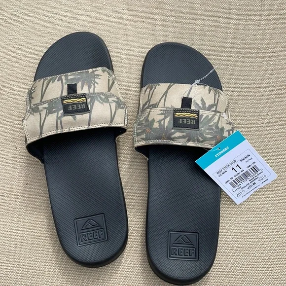 Stash Slide Sandals Reef Stash Sandals Mens Hidden Compartment